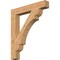 Ekena Millwork Olympic Block Smooth Bracket, Western Red Cedar, 5 1/2"W x 38"D x 44"H BKT06X38X44OLY05SWR - alternate 1